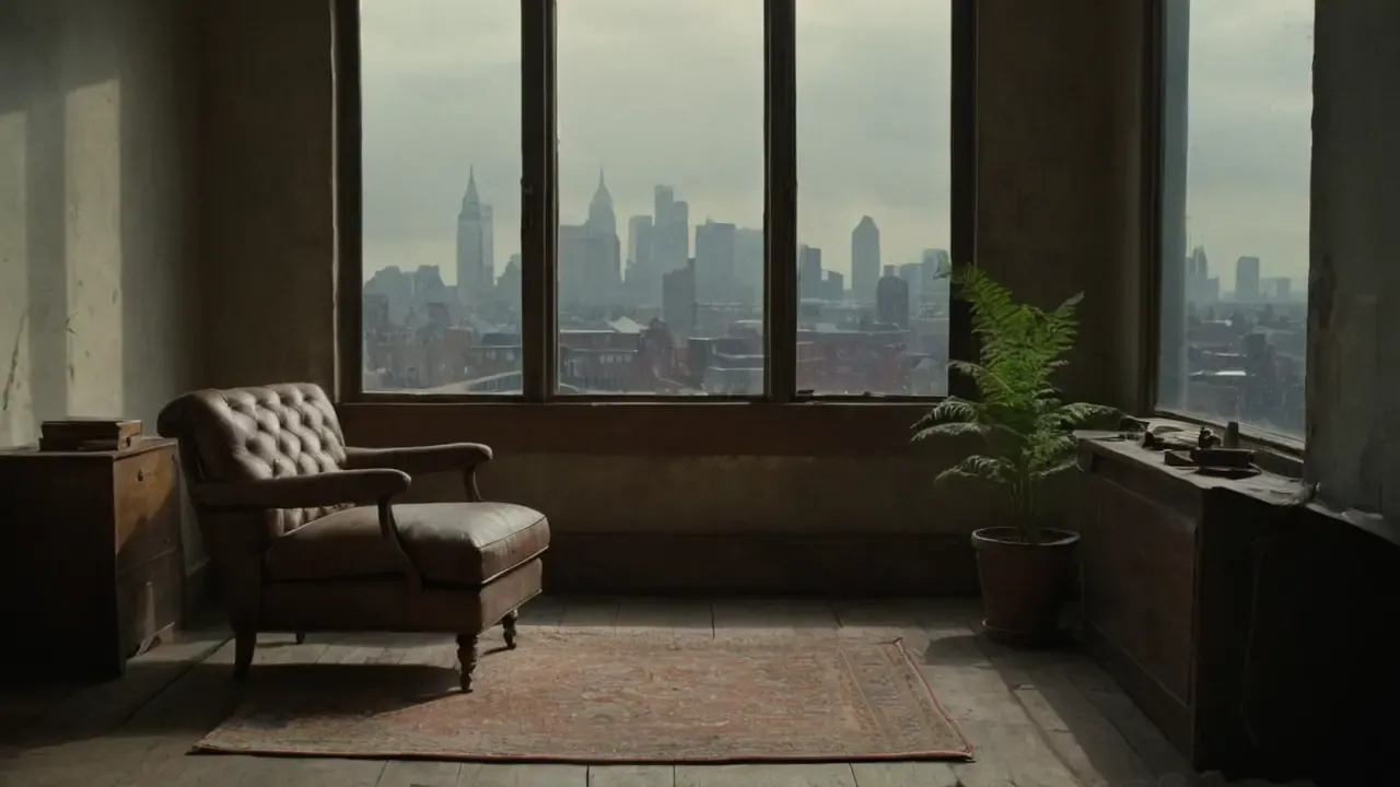 Hier ist eine mögliche Antwort:Gemütliche, verstaubte Einsamkeit