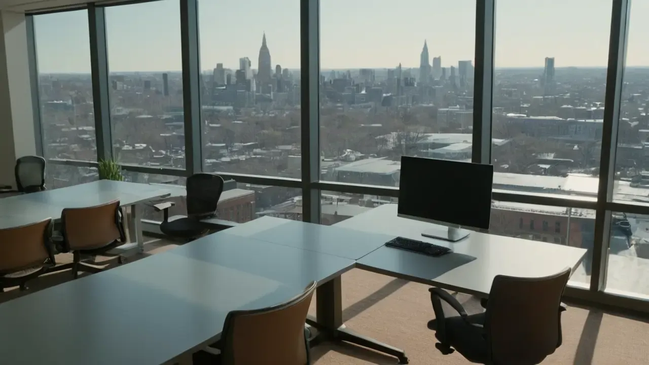 Hier ist eine mögliche Antwort:„Ruhe, Licht, Arbeit, Perspektive.“