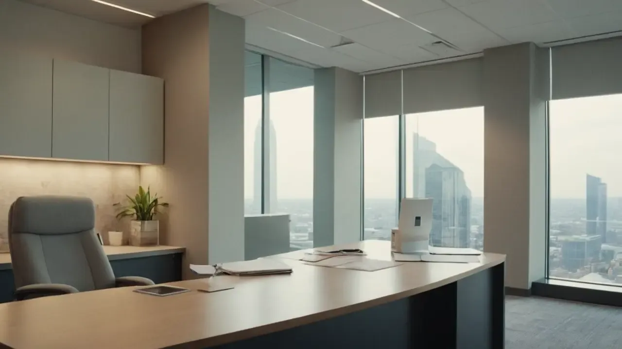 Hier ist eine mögliche Antwort:Einfaches Büro