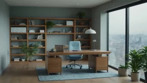 Hier ist eine Option:Modernes BĂŒro