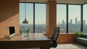 Hier ist eine kurze Antwort:Helles Büro