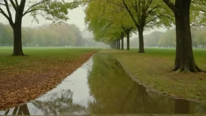 Hier ist eine mögliche Antwort:Ruhevoller Park