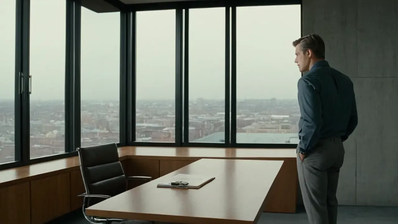 Hier ist eine kurze deutsche Version:Grauer Raum