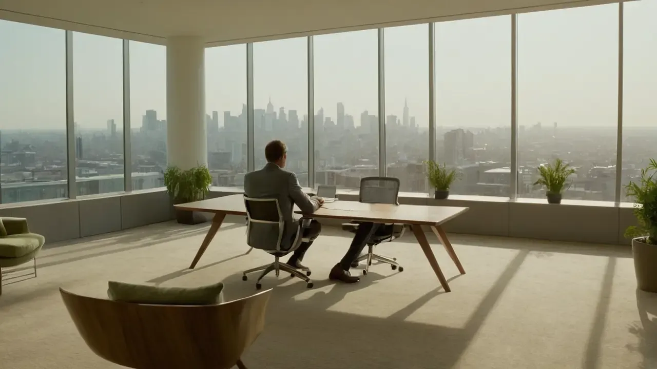 Hier ist eine kurze Antwort:„Moderne Räume wirken ruhig und intensiv.“