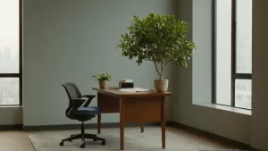 Hier ist die Antwort:„Ruhige Atmosphäre