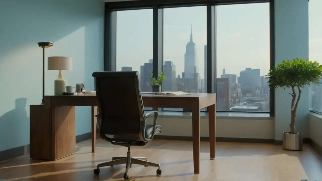 Hier ist die Antwort:Moderne Büroeinheit – Ruhevoller Arbeitsplatz