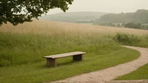 Hier ist eine mögliche Antwort:âRuhevolle Landschaft
